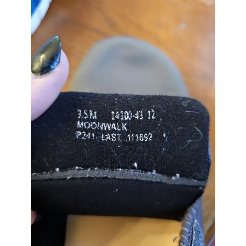 Drew Size 9.5 Moonwalk Slip‎ On Comfort Shoes Orthopedic Gray 14100